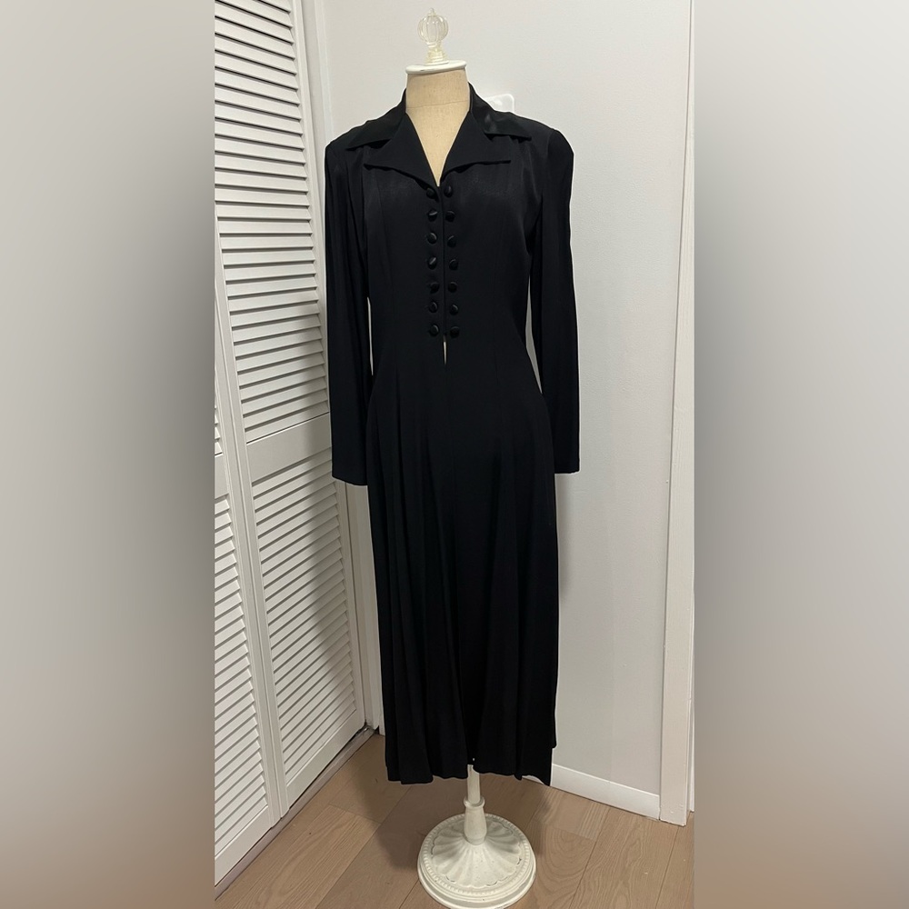Jack by BB Dakota Black Long Sleeve Coat